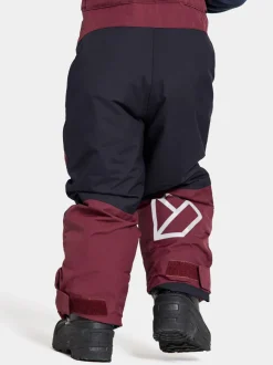 Best Didriksons Björnen Kids Pants Rusty Wine