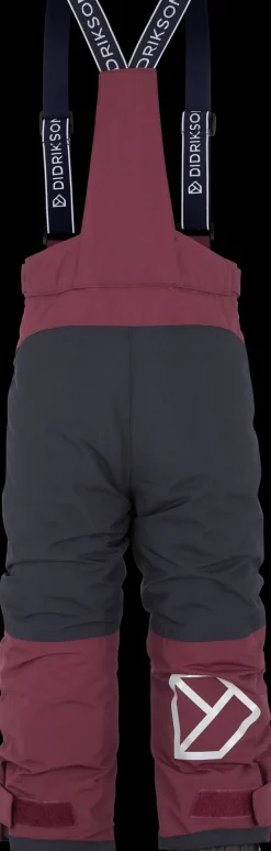 Best Didriksons Björnen Kids Pants Rusty Wine