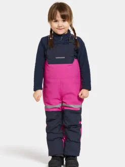 Best Didriksons Bjärven Kids' Bib Pant Plastic Pink