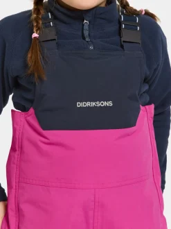 Best Didriksons Bjärven Kids' Bib Pant Plastic Pink
