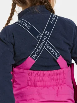 Best Didriksons Bjärven Kids' Bib Pant Plastic Pink