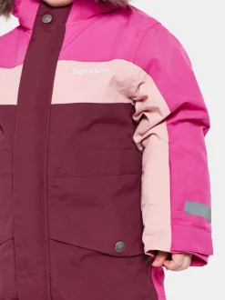 Sale Didriksons Bjärven Kids' Coverall Plastic Pink