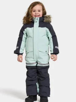 Best Didriksons Bjärven Kids' Coverall Pale Mint