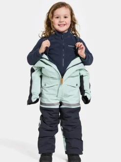 Best Didriksons Bjärven Kids' Coverall Pale Mint