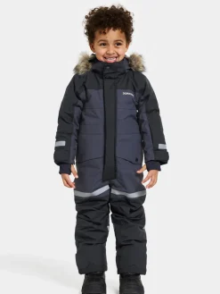 Discount Didriksons Bjärven Kids' Coverall Navy