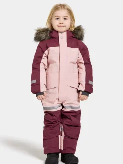 Best Didriksons Bjärven Kids' Coverall Dusty pink