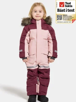 Best Didriksons Bjärven Kids' Coverall Dusty pink