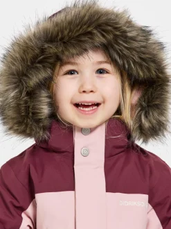 Best Didriksons Bjärven Kids' Coverall Dusty pink