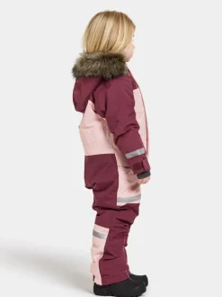 Best Didriksons Bjärven Kids' Coverall Dusty pink