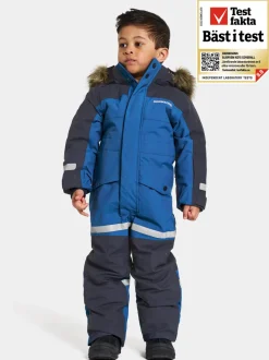Sale Didriksons Bjärven Kids' Coverall Classic Blue
