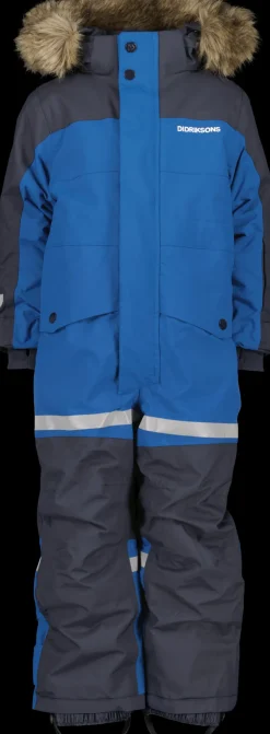Sale Didriksons Bjärven Kids' Coverall Classic Blue