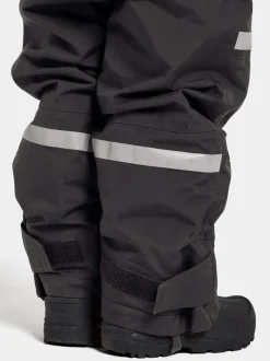 Didriksons Bjärven Kids' Coverall Black