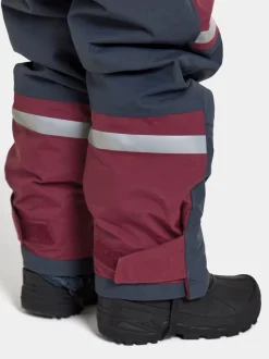 Hot Didriksons Bjärven Kids' Coverall Rusty Wine