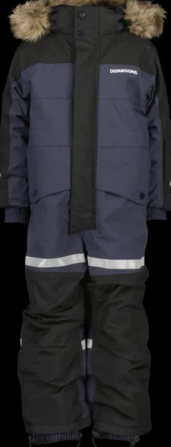 Clearance Didriksons Bjärven Kids' Coverall Navy