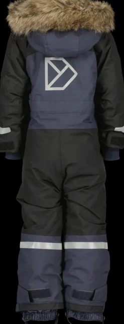 Clearance Didriksons Bjärven Kids' Coverall Navy