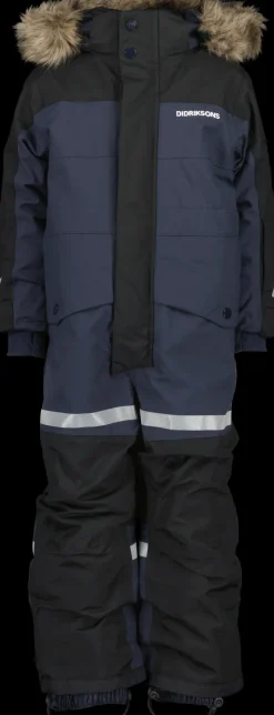 Clearance Didriksons Bjärven Kids' Coverall Navy