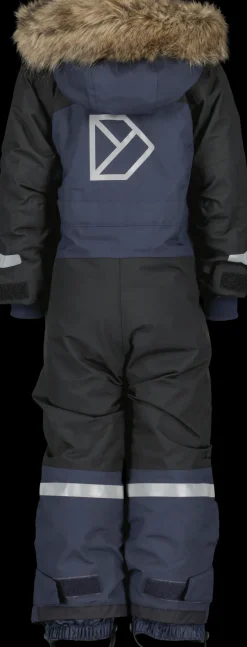 Clearance Didriksons Bjärven Kids' Coverall Navy