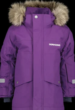 Hot Didriksons Bjärven Kids' Parka Royal Purple