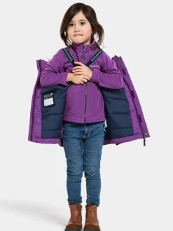 Hot Didriksons Bjärven Kids' Parka Royal Purple