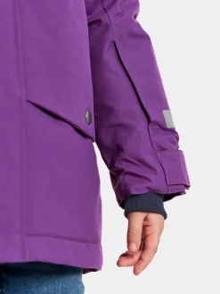 Hot Didriksons Bjärven Kids' Parka Royal Purple