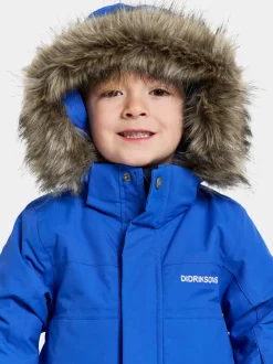 Best Didriksons Bjärven Kids' Parka Caribbean blue