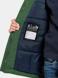 Hot Didriksons Bjärven Kids' Parka Pine Green