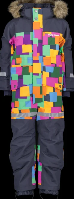 Sale Didriksons Bjärven Pr Kids' Coverall PostIt
