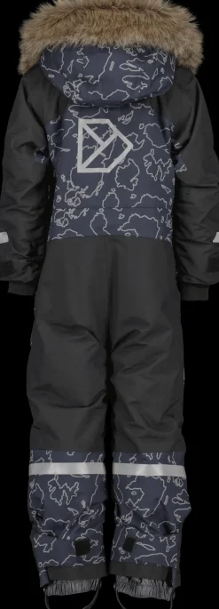 Hot Didriksons Bjärven Special Edition Kids' Coverall Grundsund reflective navy