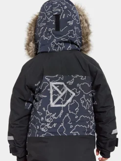 Hot Didriksons Bjärven Special Edition Kids' Coverall Grundsund reflective navy