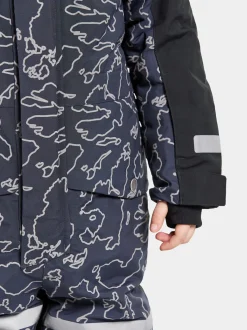 Hot Didriksons Bjärven Special Edition Kids' Coverall Grundsund reflective navy