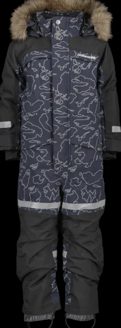 Hot Didriksons Bjärven Special Edition Kids' Coverall Grundsund reflective navy