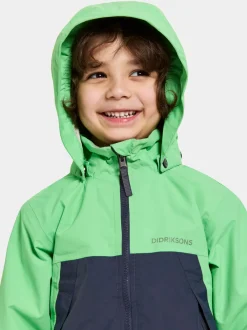 Online Didriksons Bladet Kids' Jacket Dusty Lime