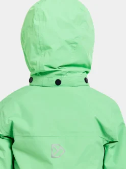 Online Didriksons Bladet Kids' Jacket Dusty Lime