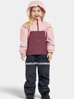 Hot Didriksons Bladet Kids' Jacket Dusty pink