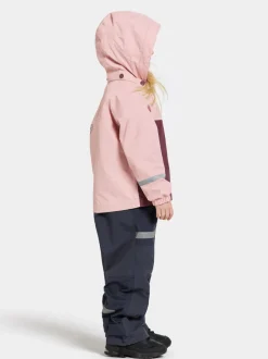 Hot Didriksons Bladet Kids' Jacket Dusty pink