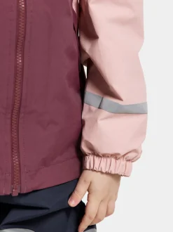 Hot Didriksons Bladet Kids' Jacket Dusty pink