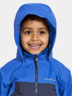 Discount Didriksons Bladet Kids' Jacket Caribbean blue
