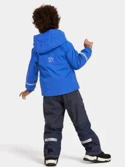 Discount Didriksons Bladet Kids' Jacket Caribbean blue