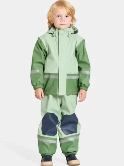 Hot Didriksons Boardman Kids' Set Light Algae Green