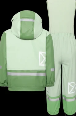 Hot Didriksons Boardman Kids' Set Light Algae Green