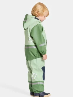 Hot Didriksons Boardman Kids' Set Light Algae Green