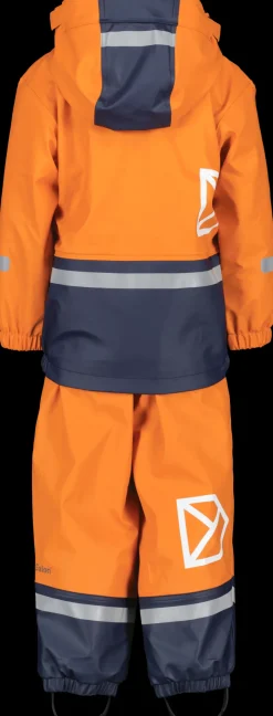 Hot Didriksons Boardman Kids' Set Orange Jam