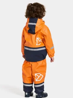 Hot Didriksons Boardman Kids' Set Orange Jam