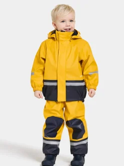 New Didriksons Boardman Kids' Set Galon® Oat Yellow