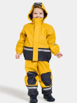 New Didriksons Boardman Kids' Set Galon® Oat Yellow