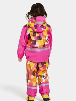 Online Didriksons Boardman Printed Kids' Set Post-it Pink