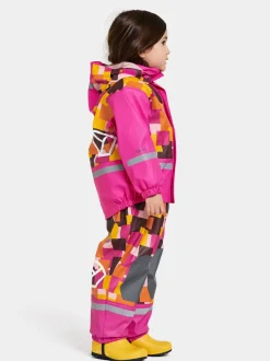 Online Didriksons Boardman Printed Kids' Set Post-it Pink