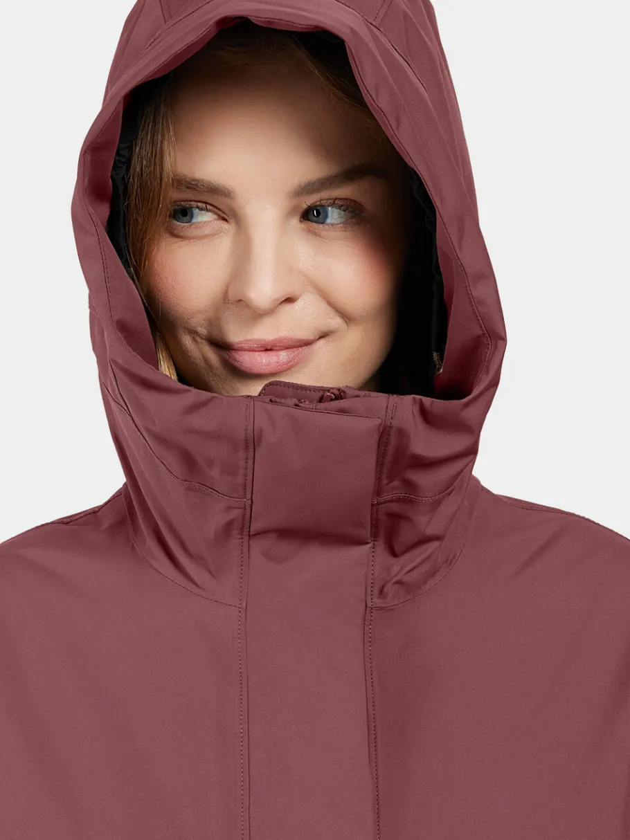 Discount Didriksons Cajsa Parka Old rust
