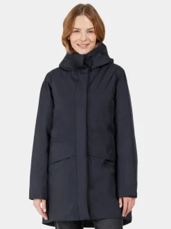 Discount Didriksons Cajsa Parka Dark Night Blue