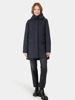 Discount Didriksons Cajsa Parka Dark Night Blue